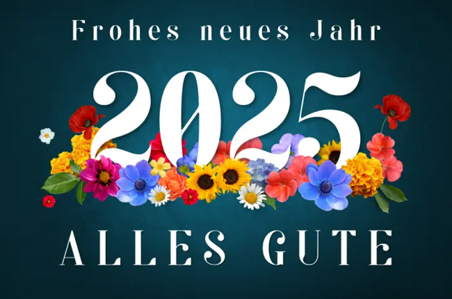 Guten Rutsch ins neue Jahr 2025