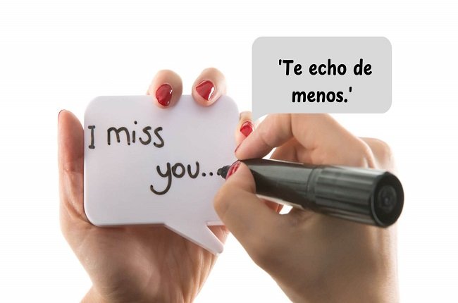 i miss you in spanish