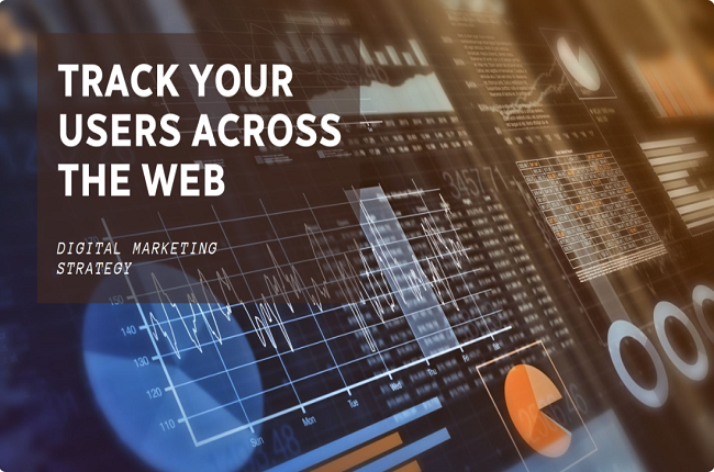 What is the digital marketing strategy that tracks users across the web?