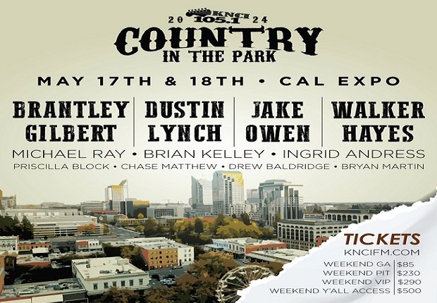 country in the park 2024