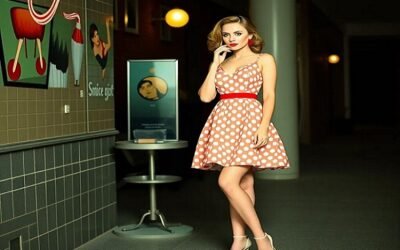 retro style dress to impress