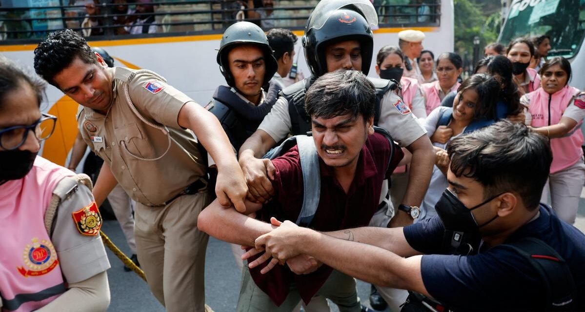 Cockroach Janta Party Protest