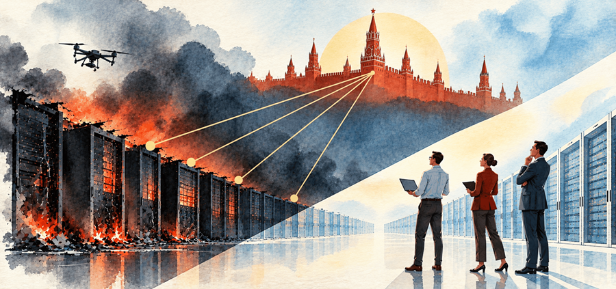 Yandex Pay Down: Drone Strike Hits Yandex Data Center