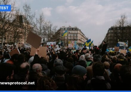 Police enforce curfew as protesters gather on Paris streets during France protests today