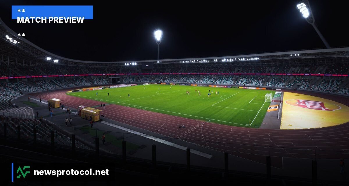 ** Easter Road stadium illuminated for a Scottish Premiership match **