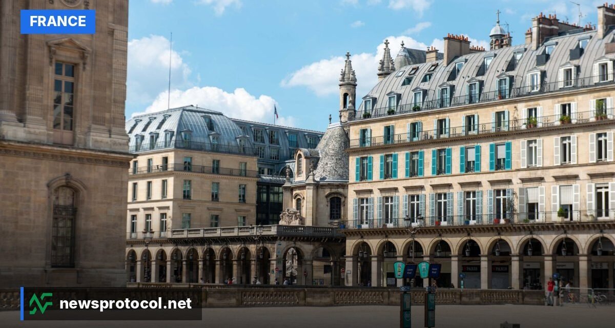 Paris Court of Appeal building where Marine Le Pen’s appeal was heard, October 2026