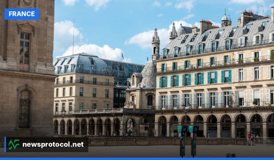 Paris Court of Appeal building where Marine Le Pen’s appeal was heard, October 2026