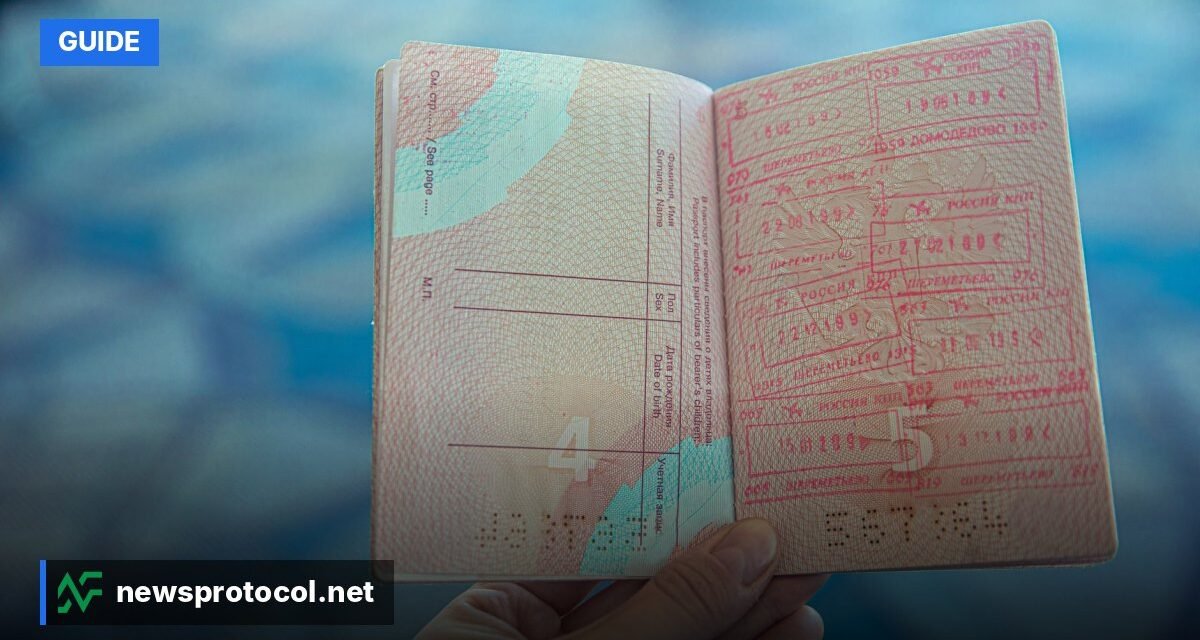 Close‑up of a UK immigration stamp on a passport.